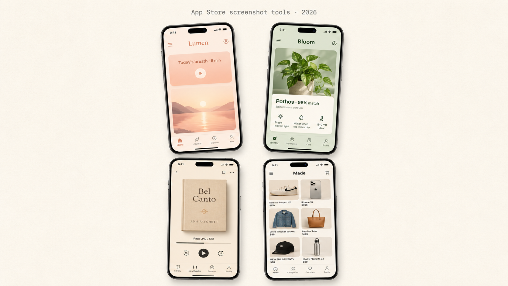 Best App Store screenshot generators in 2026 — an honest indie's guide
